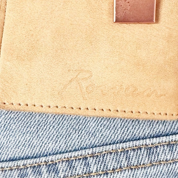 Rowan High Rise Button Fly Straight Leg Jeans - Picture 5 of 11